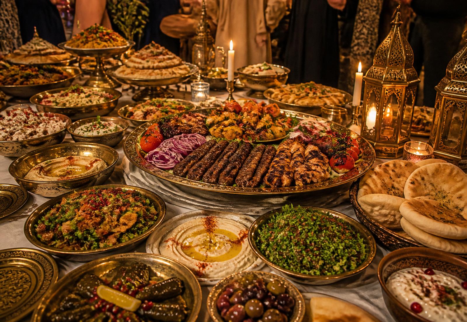Catering — libanesisk buffé